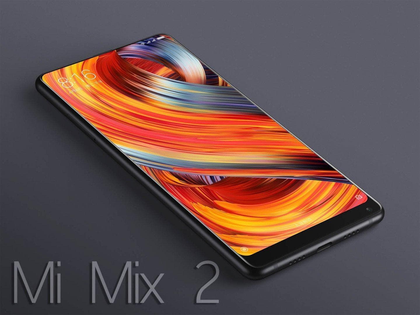 Xiaomi Mi Mix 2 presume diseño sin bordes