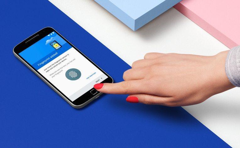 Moto G4 Plus fingerprint sensor