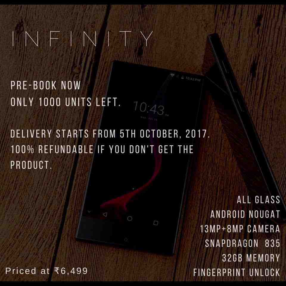 inifinity phone