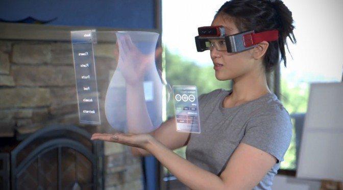 META-SpaceGlasses-Augmented-Reality-Glasses-Weared-by-a-women(Facebook)