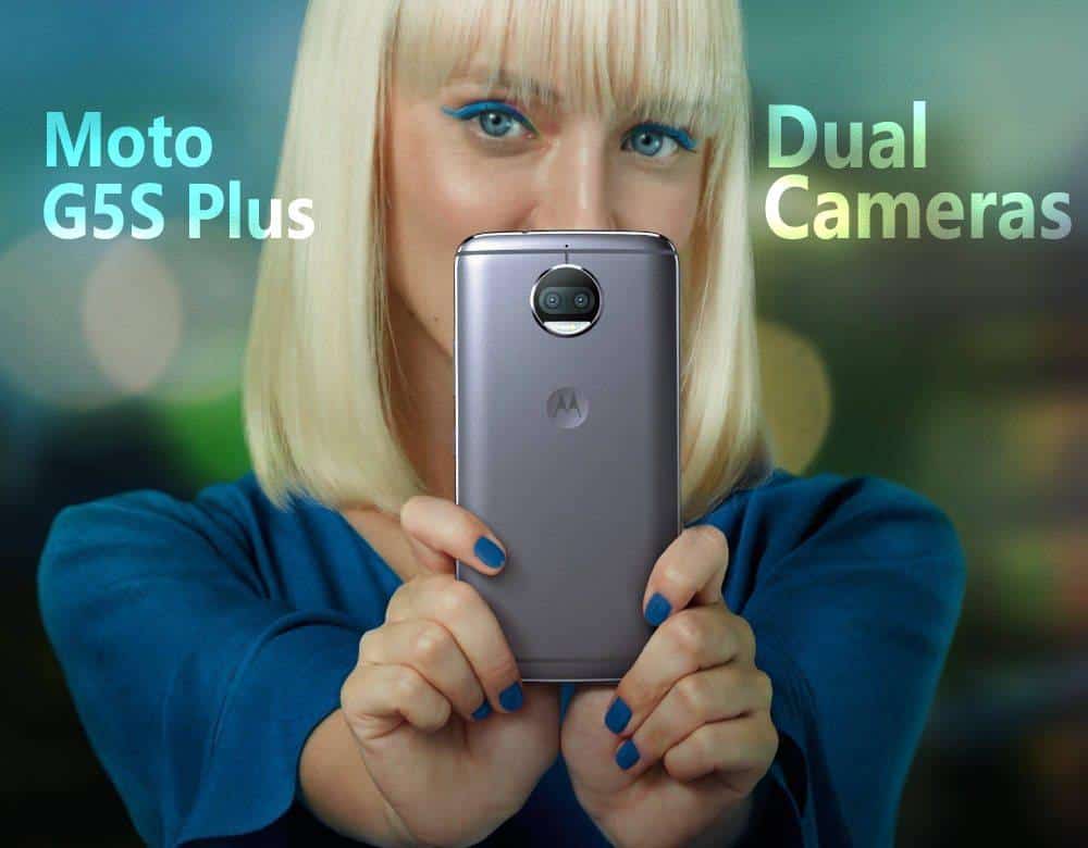 Moto G5S Plus dual cameras