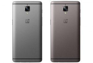 OnePlus 3 and 3t
