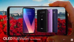 LG v30Full vision display