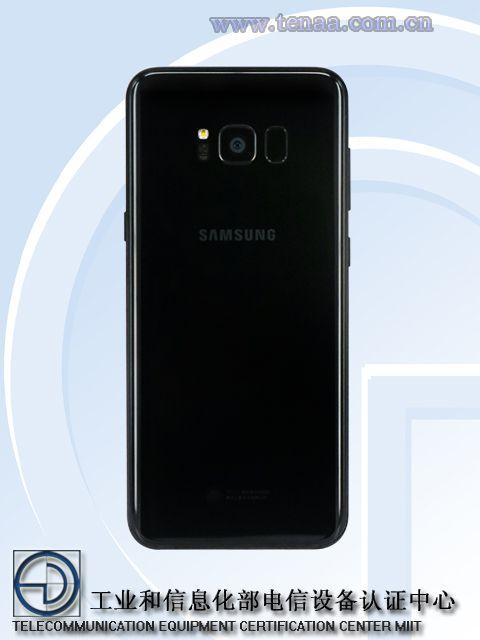 Galaxy Note 8 4GB RAM Model in black color on tenna