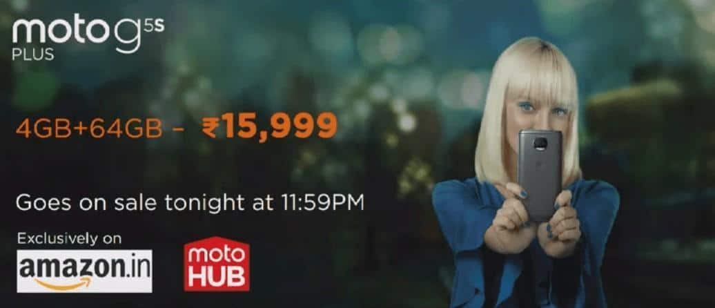 Moto G5S Plus Price 4GB 64GB