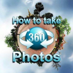 how to take 360 degree photos