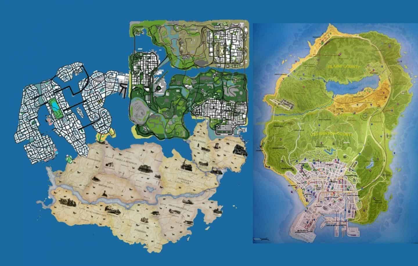 The GTA 6 Map is HUGE! - Map Analysis 