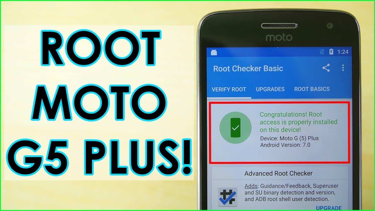 Moto G5 Plus Root