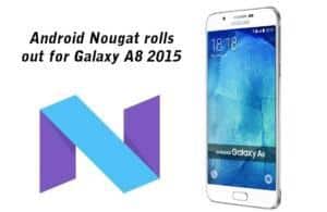 Galaxy A8 2015 Nougat