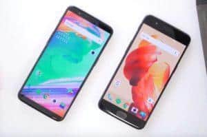 OnePlus 5t and OnePlus 5