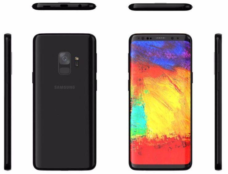 Galaxy S9 renders