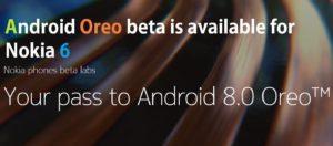 Nokia 6 Oreo Beta