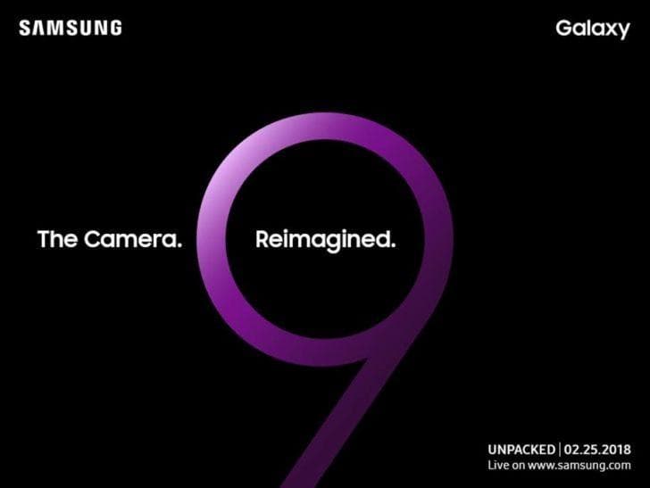 Samsung Galaxy S9 Event Poster