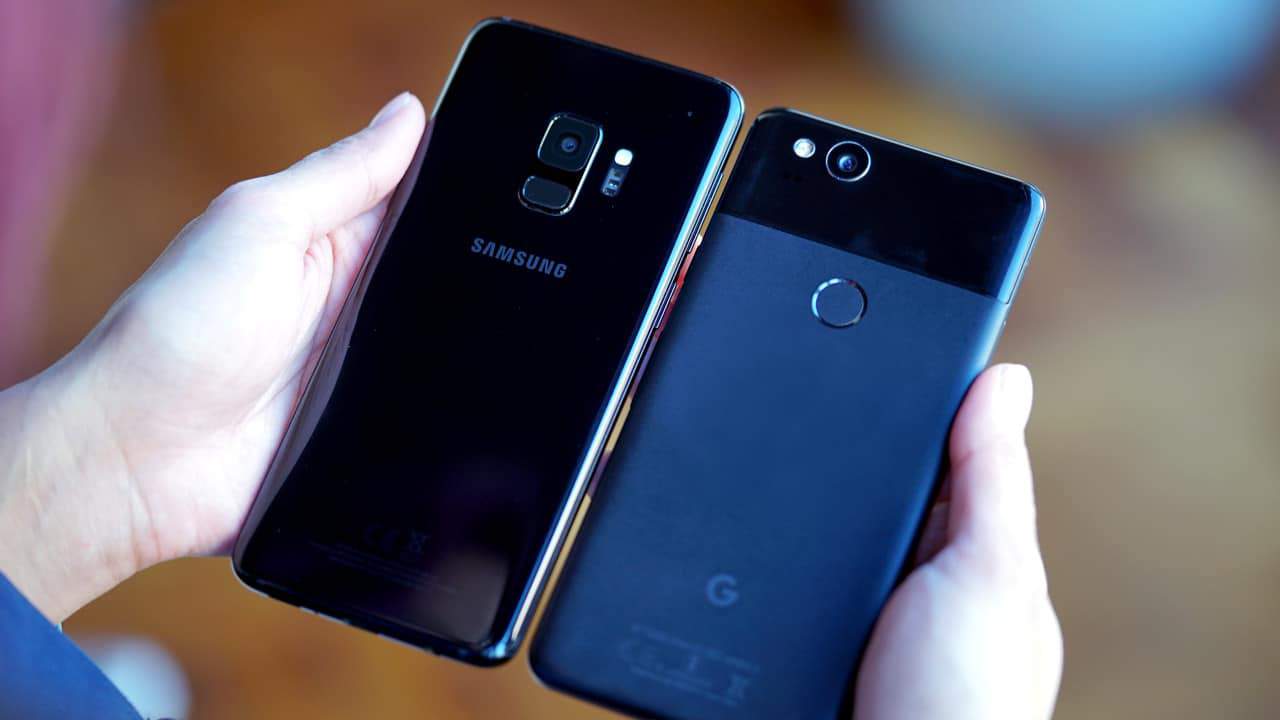 Galaxy S9 vs Pixel 2