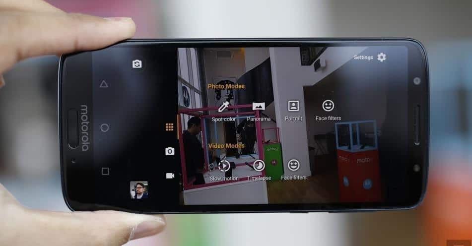 Moto G6 Plus camera