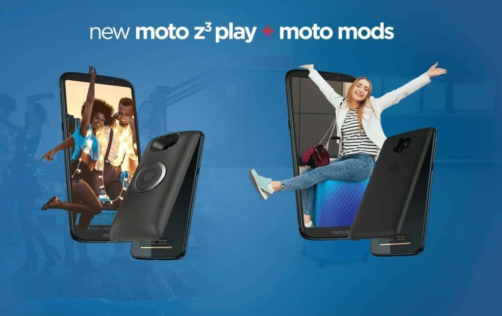 Moto Z3 Play and Moto Mods