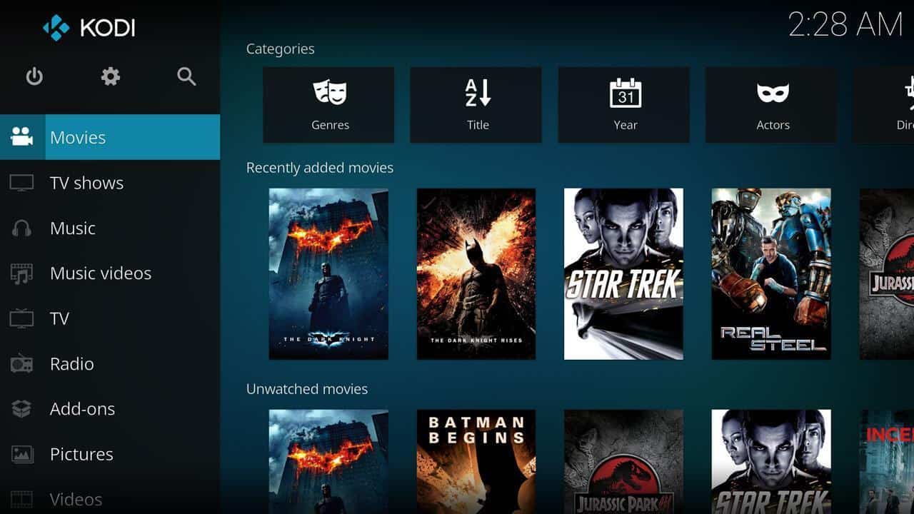 Kodi-Local Movies