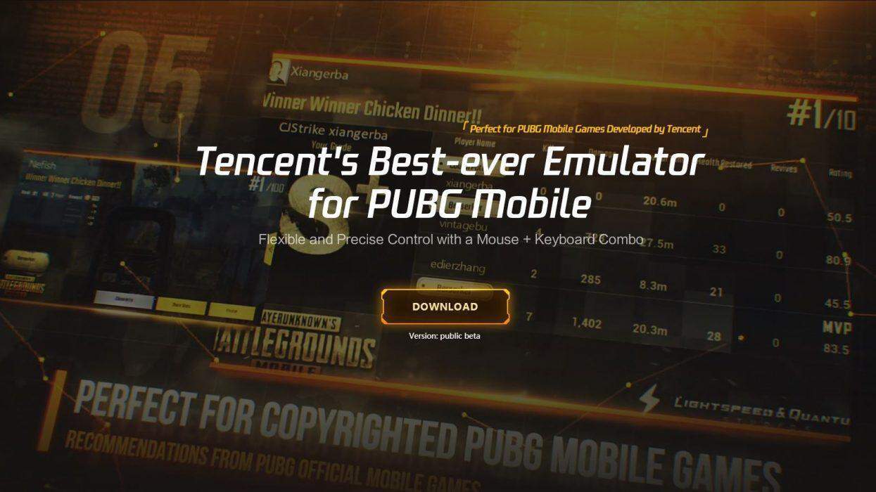 Tencent Gaming Buddy: Best PUBG Mobile Emulator For PC (Download)