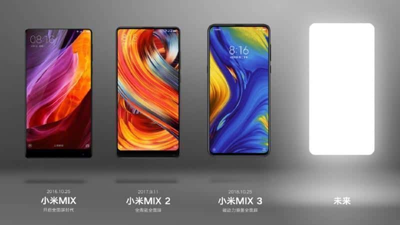 MI Mix series and Mi Mix 4 teaser 