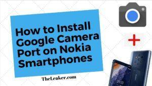 Nokia Google Camera