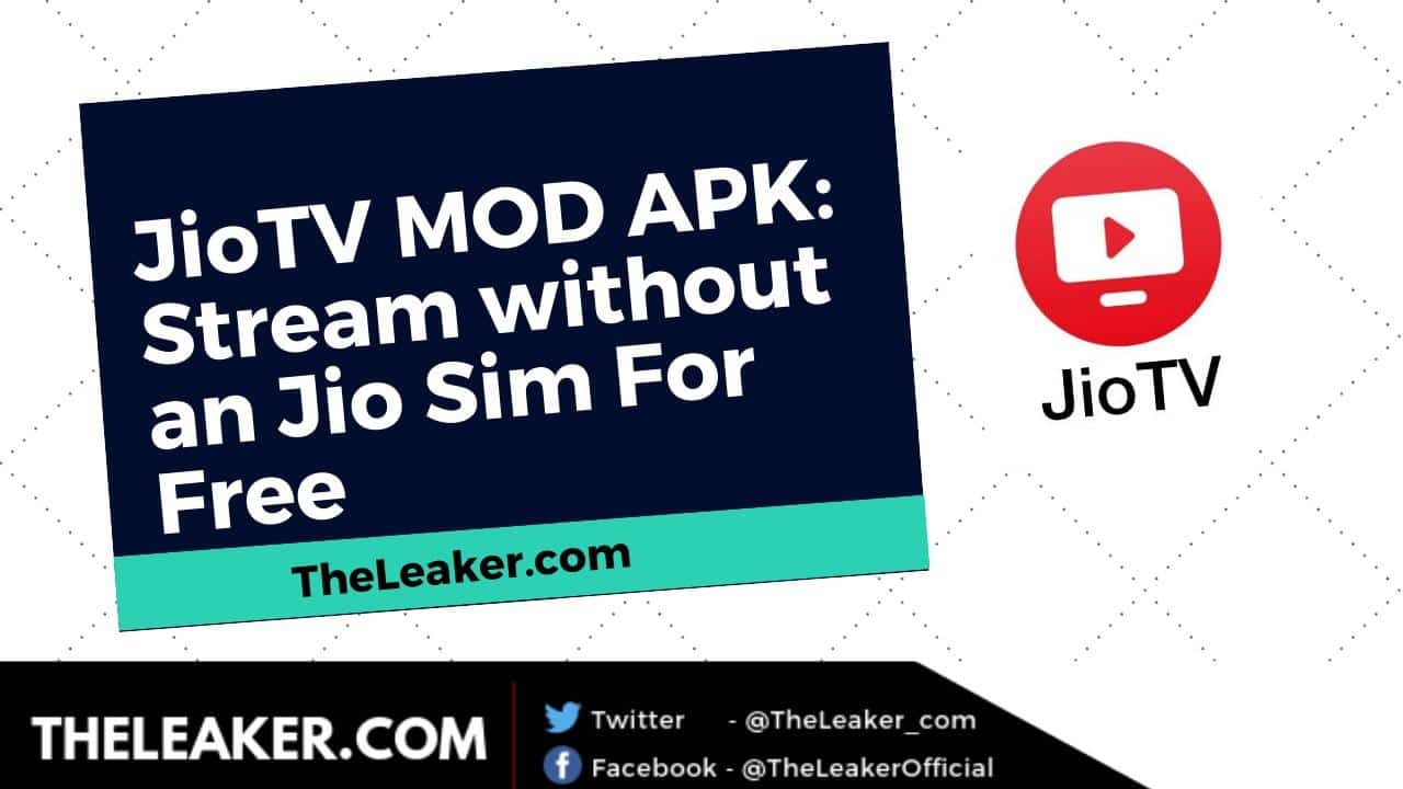 JioTV MOD APK for Android, FireTV, and SmartTV