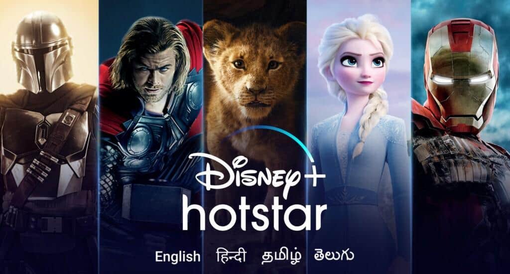Disney+ Hotstar flagship Movies and Tv Shows