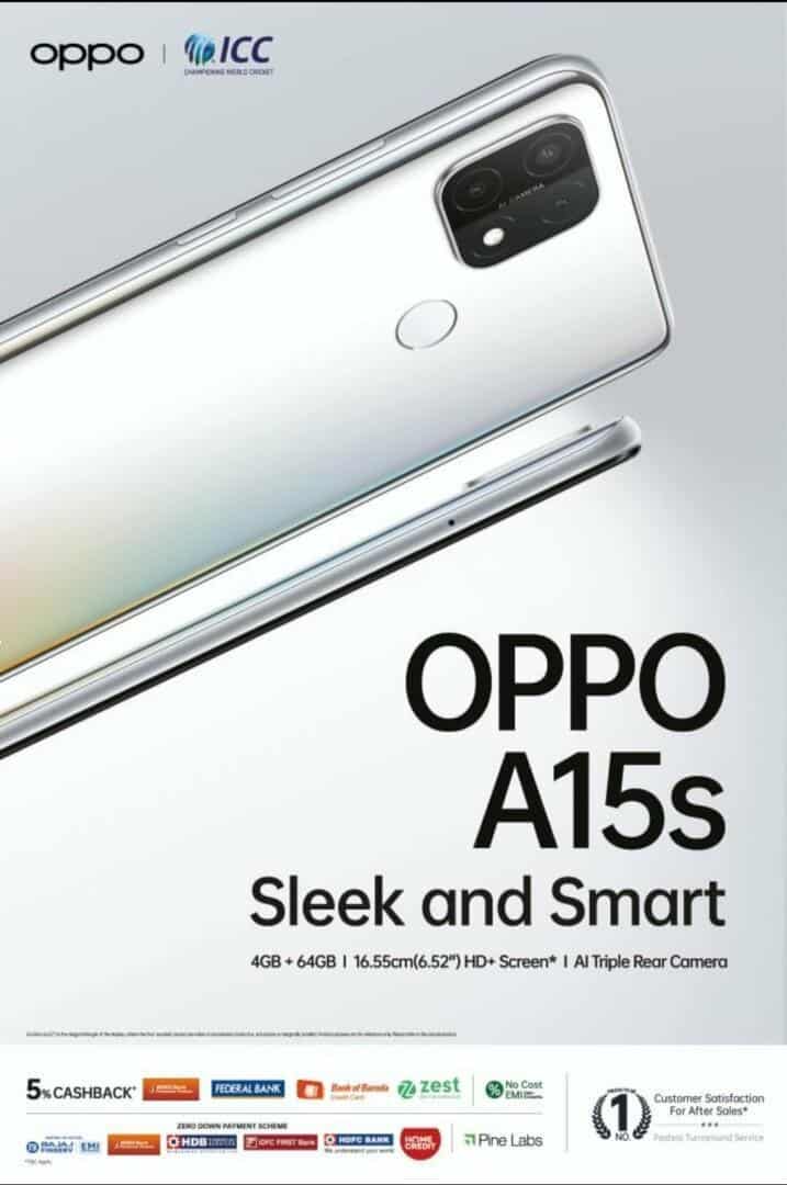 Oppo A15S