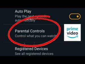 Amazon parental control