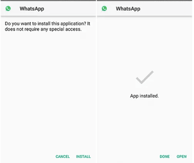 Fouad Whatsapp APK latest version installation on an Android phone