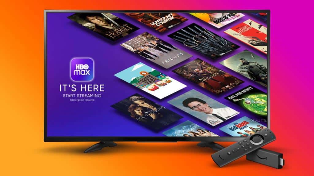 HBO Max no sistema operacional Amazon FireTV