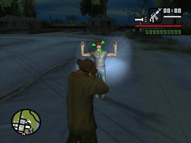 open cleo menu in game san andreas