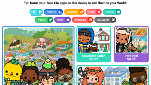 Toca Life World In App Purchase