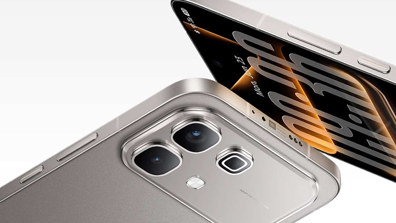 Infinix Note 60 series official product photo showing the camera module and display